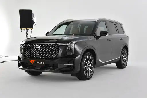 2023 GAC Trumpchi GS8 voitures hybrides à essence boîte de vitesses automatique système de direction hydraulique
