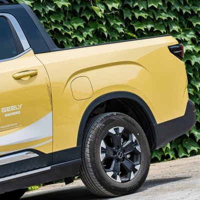 400 km-600 km de portée Pure Battery Geely RD6 Energy Pickup Truck avec et 3120 mm de empattement