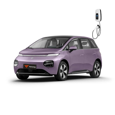 Voiture électrique 665kg Baojun Cloud 2023 2024 0 Km Véhicule à grande vitesse Pure Mini Ev Vert Rose