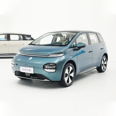 Voiture électrique 665kg Baojun Cloud 2023 2024 0 Km Véhicule à grande vitesse Pure Mini Ev Vert Rose