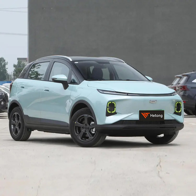 Géométrie E 2022 401KM Linglong Tiger 4 sièges Petit SUV électrique avec adulte blanc