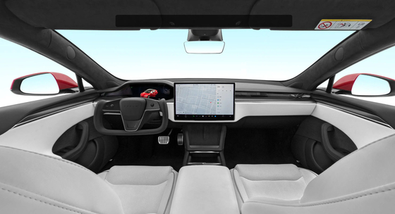 Voiture électrique Tesla Model Y 4964*1850*1443mm Longueur Largeur Hauteur pour le marché chinois