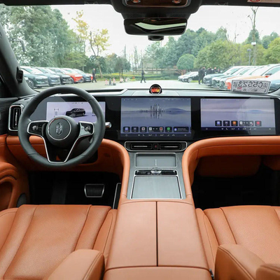 Sport pour adultes AITO M9 Hybride voiture électrique 5 portes 6 places SUV 5230x1999x1800 Structure du corps