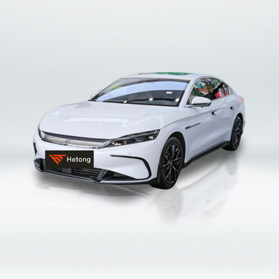 610km Véhicules énergétiques BYD Han EV Verte berline électrique 4 portes à vitesse maximale de 185 km/h